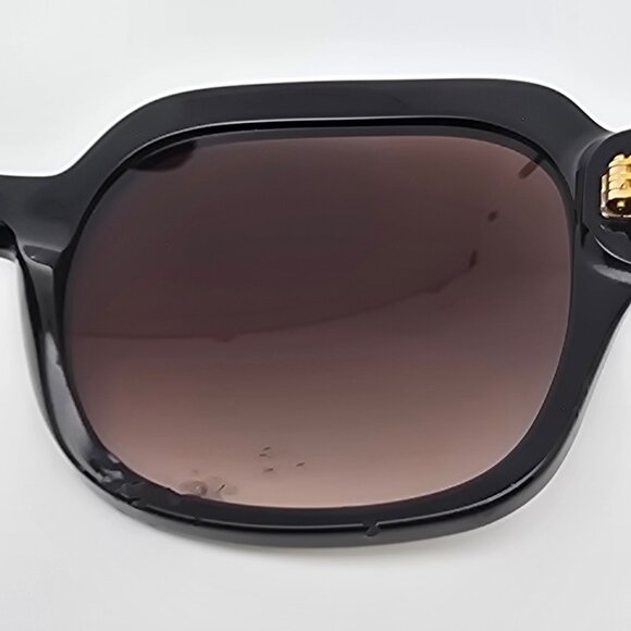 *SOLD* Tory Burch TY7143U 1709/13 Black Frame Brown Gradient Lens Sunglasses - Picture 9 of 16